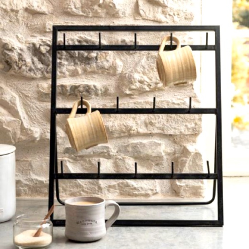 Hearth & Hand Magnolia Countertop Steel Mug Rack